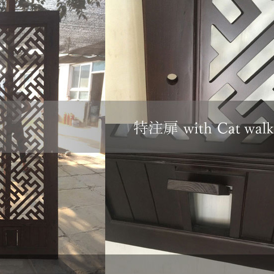 No.38-2 特注扉 with Cat walk